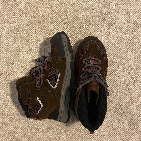 Vasque Kids Breeze UltraDry Hiking Shoes- Brown - Picture 1 of 4